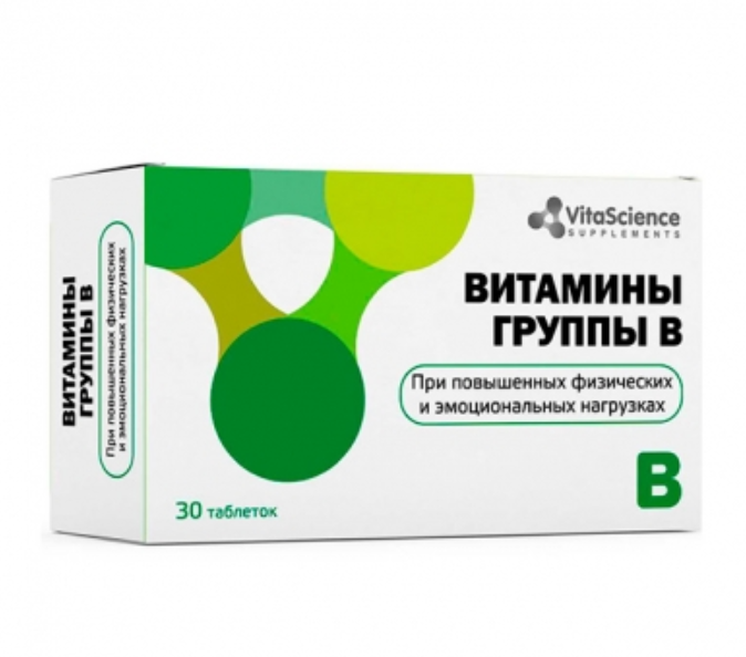 фото упаковки Vitascience Витамины группы В