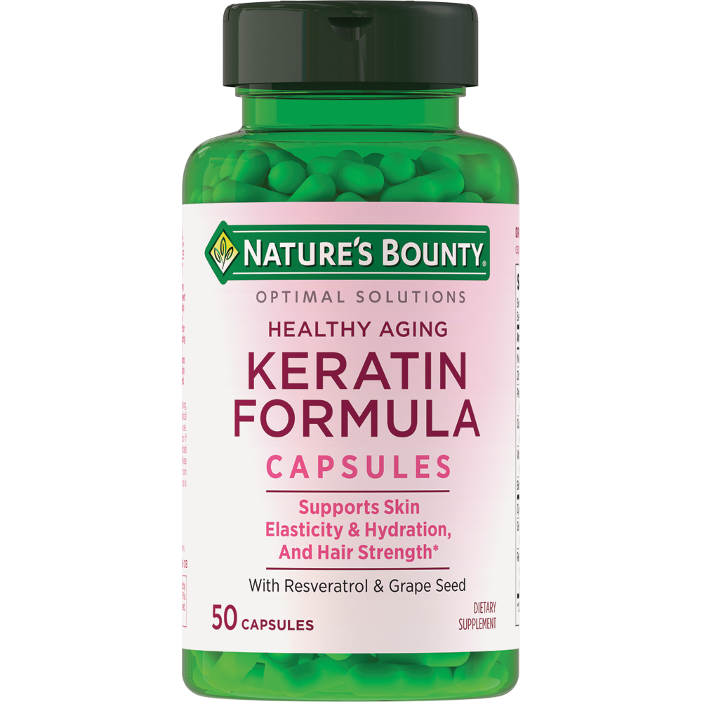 фото упаковки Natures Bounty Кератин формула