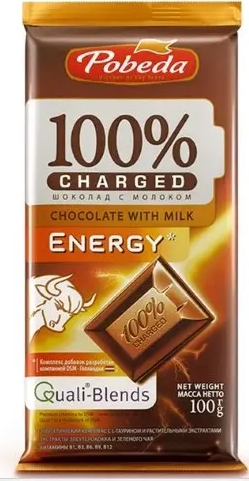 фото упаковки Чаржед шоколад с молоком энерджи