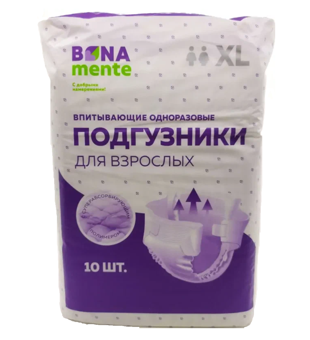 фото упаковки Bona Mente Подгузники для взрослых