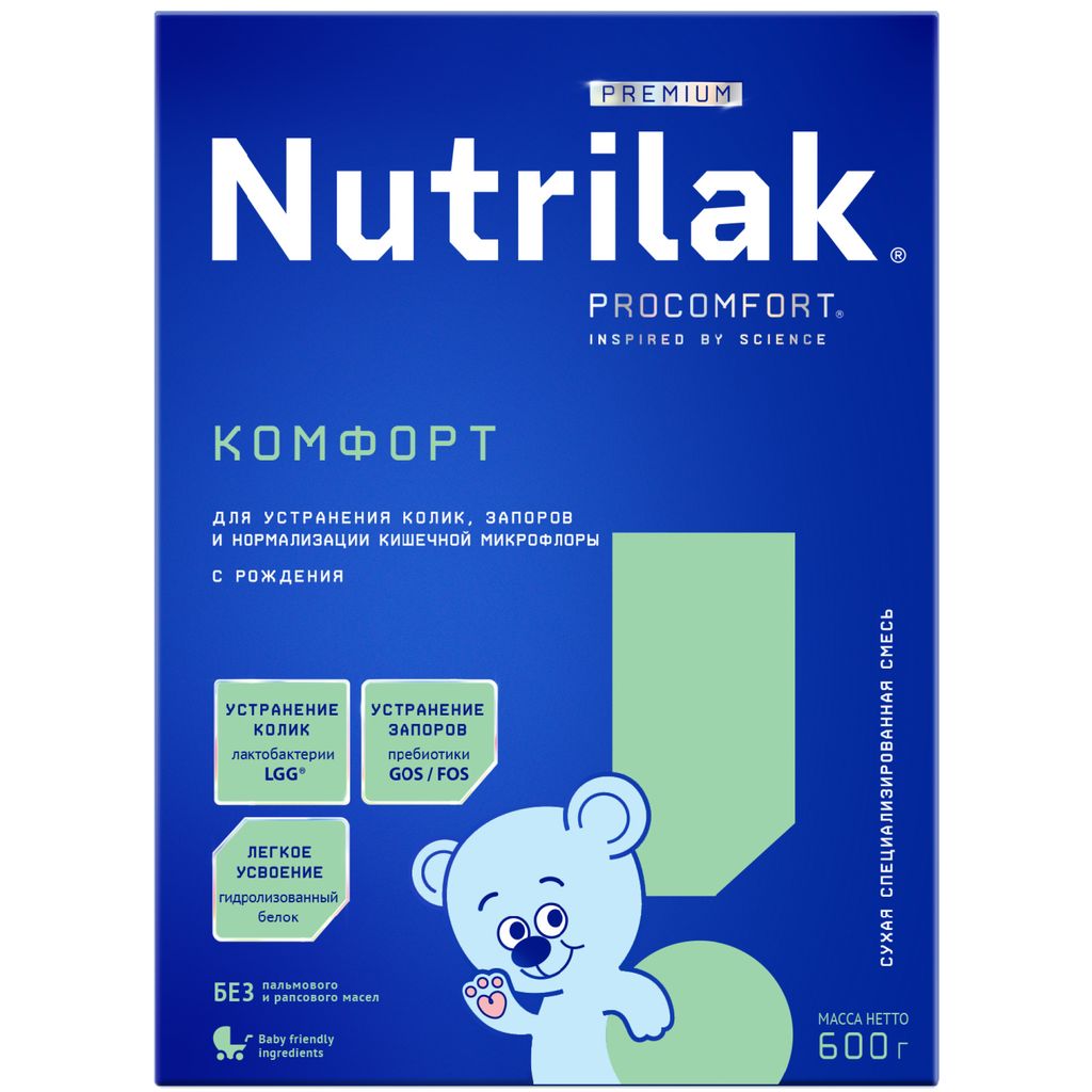 фото упаковки Nutrilak Premium Комфорт Смесь сухая специализированная