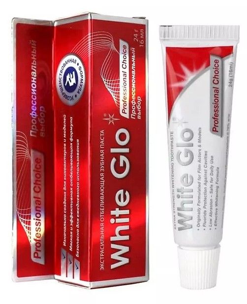 фото упаковки White Glo Зубная паста отбеливающая Профессиональный выбор