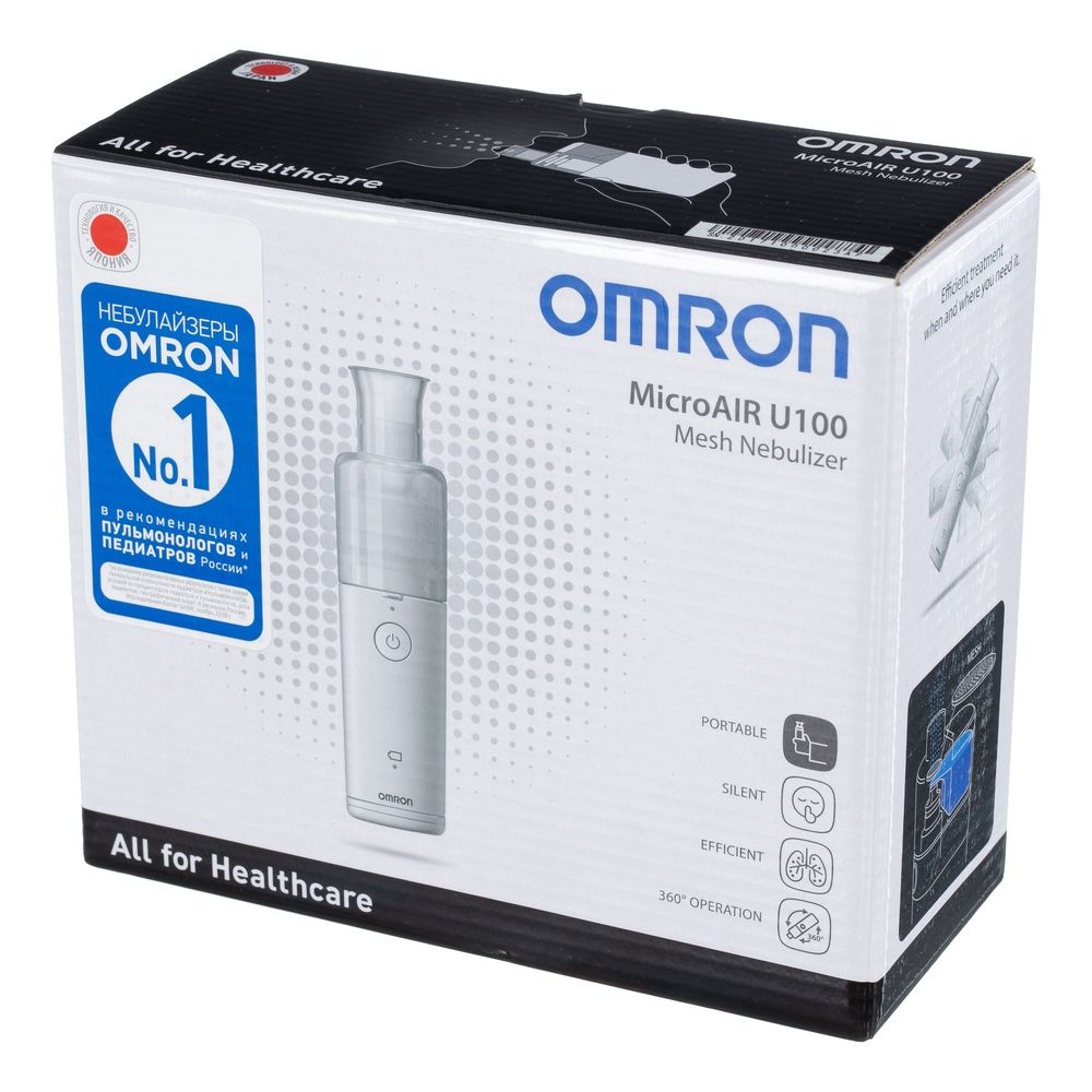 Небулайзер Omron MicroAir NE-U100, ультразвуковой, 1 шт.