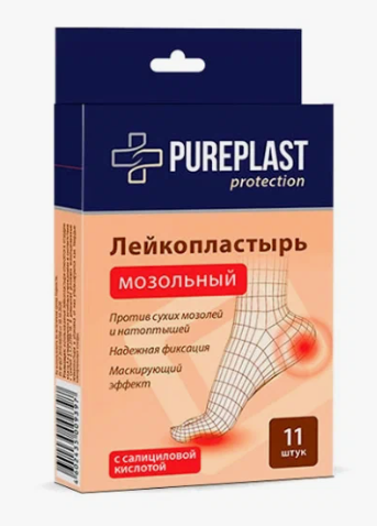 фото упаковки Pureplast пластырь мозольный набор