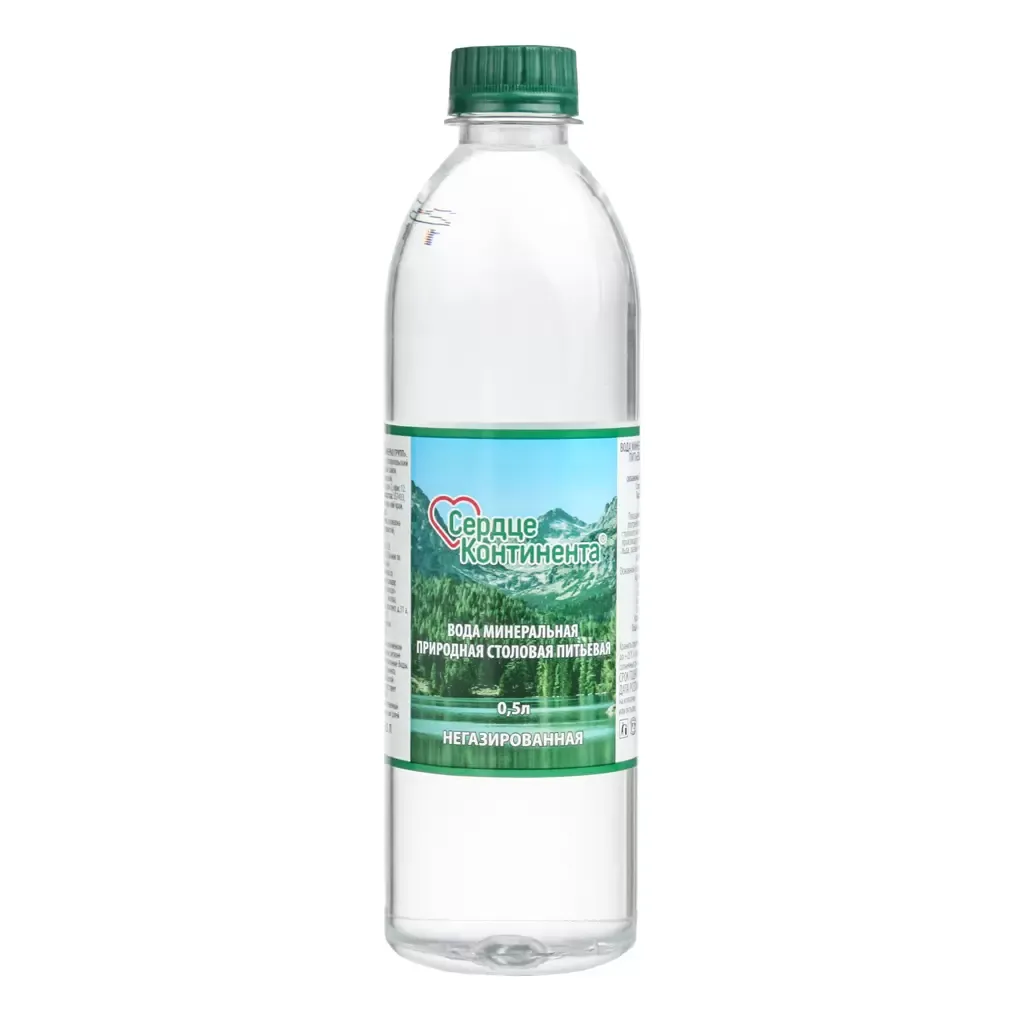 фото упаковки Ессентукская Горная вода Сердце Континента питьевая минеральная