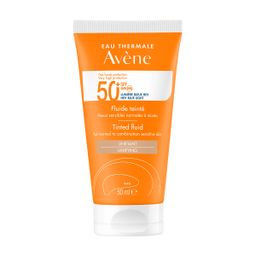 Avene солнцезащитный флюид с тонирующим эффектом SPF50+