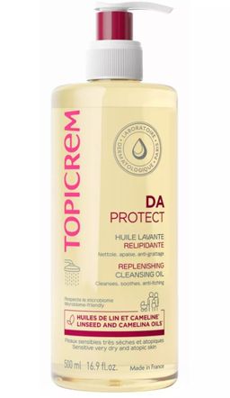 Topicrem DA Protect Масло очищающее липидовосстанавливающее