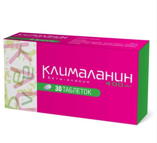 Клималанин, 400 мг, таблетки, 30 шт.