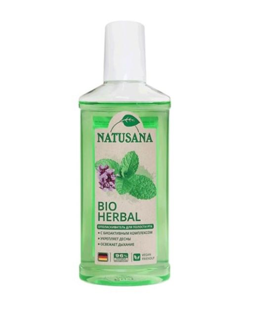 Natusana Bio herbal ополаскиватель для полости рта, 250 мл, 1 шт.