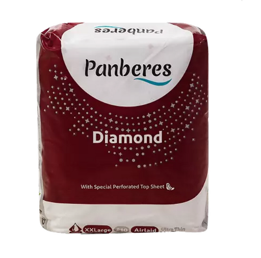 Panberes Diamond Perforated Airlaid Прокладки гигиенические, XXL, прокладки гигиенические, 10 шт.