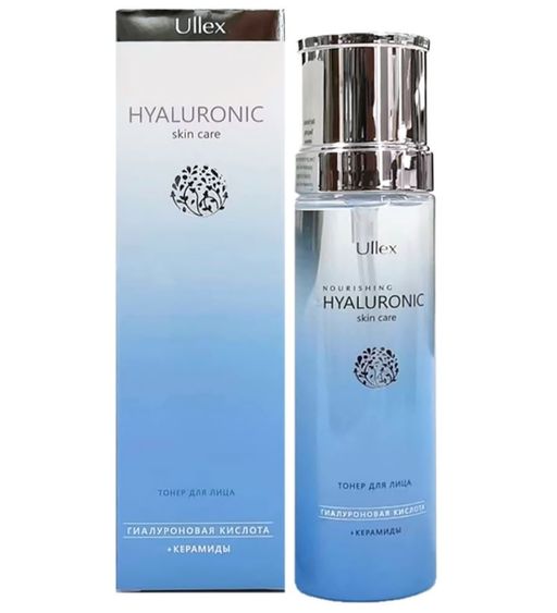 Ullex Hyaluronic Acid Тонер для лица, с керамидами, 120 мл, 1 шт.