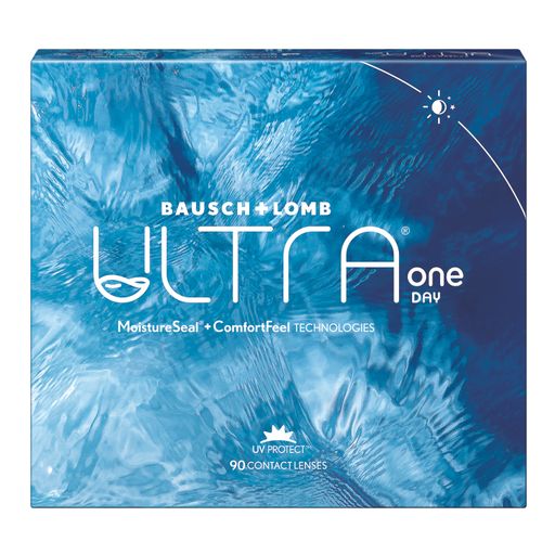 Ultra One Day Мягкие контактные линзы, -3.50, 8.6, 90 шт.