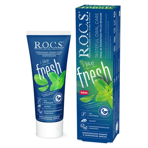 ROCS Зубная паста iLike Fresh, паста зубная, 74 г, 1 шт.