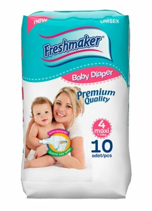 Freshmaker Maxi 4 подгузники, 7-18 кг, 10 шт.