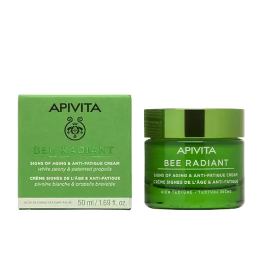 Apivita Bee Radiant Крем для лица с насыщенной текстурой, крем для лица, 50 мл, 1 шт.