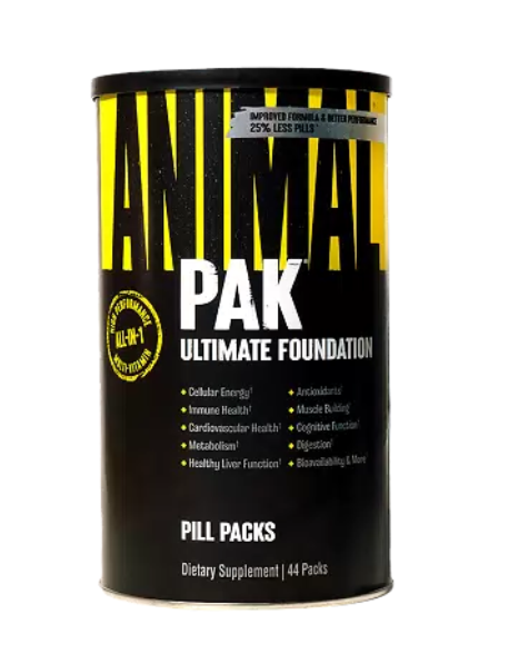 Animal Pak Витаминно-минеральный комплекс, пакетики по 8 таблеток, 44 шт.